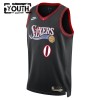 Philadelphia 76ers Tyrese Maxey Nike 2025-26 Classic Edition Musta Lasten Pelipaidat Swingman